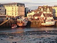 Le port de pêche de Trouville sur mer